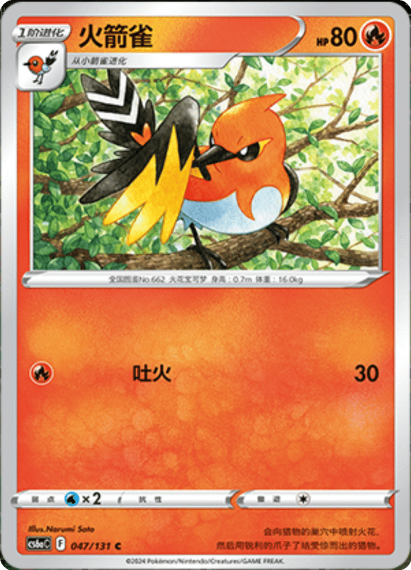 047/131 Fletchinder火箭雀 C