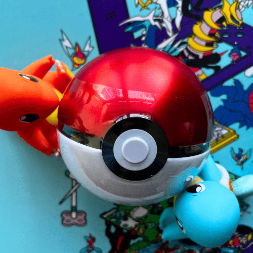 pokeball booster box Pokemon Sword & Shield: Blue Collectible Pokeball Tin: 3 Booster Packs &  Token main image 1