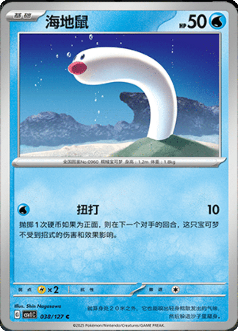 038/127 Wiglett海地鼠 CSV1C C