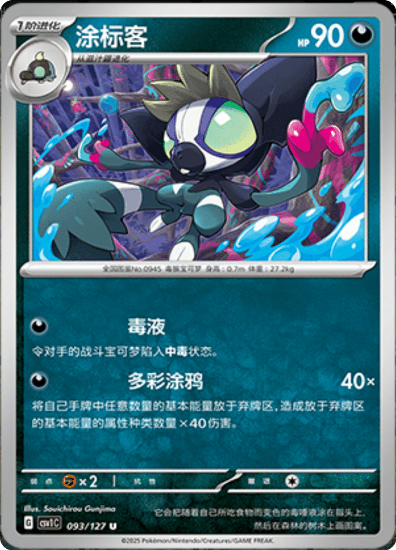 093/127 Grafaiai涂标客 CSV1C U