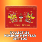 Collect 151 Pokemon New Year Gift Box - Simplified Chinese Pokemon
