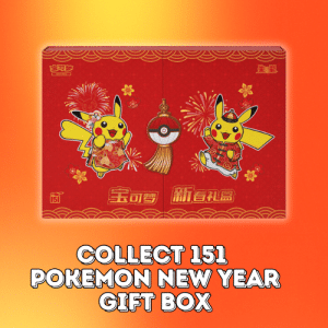 Collect 151 Pokemon New Year Gift Box - Simplified Chinese Pokemon