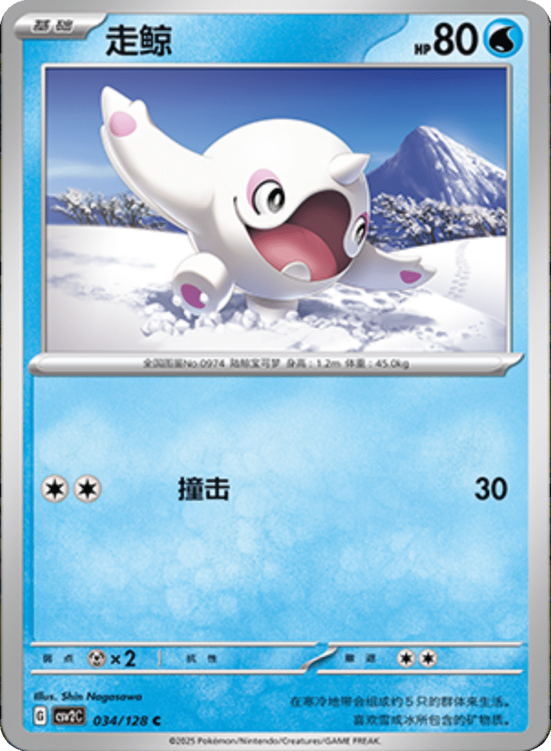 034/128 Cetoddle走鲸 C