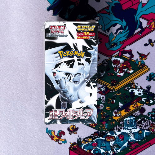 White Flare Deluxe Booster Box