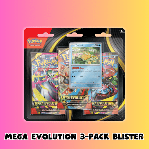 Mega Evolution 3 Pack Blister – Psyduck
