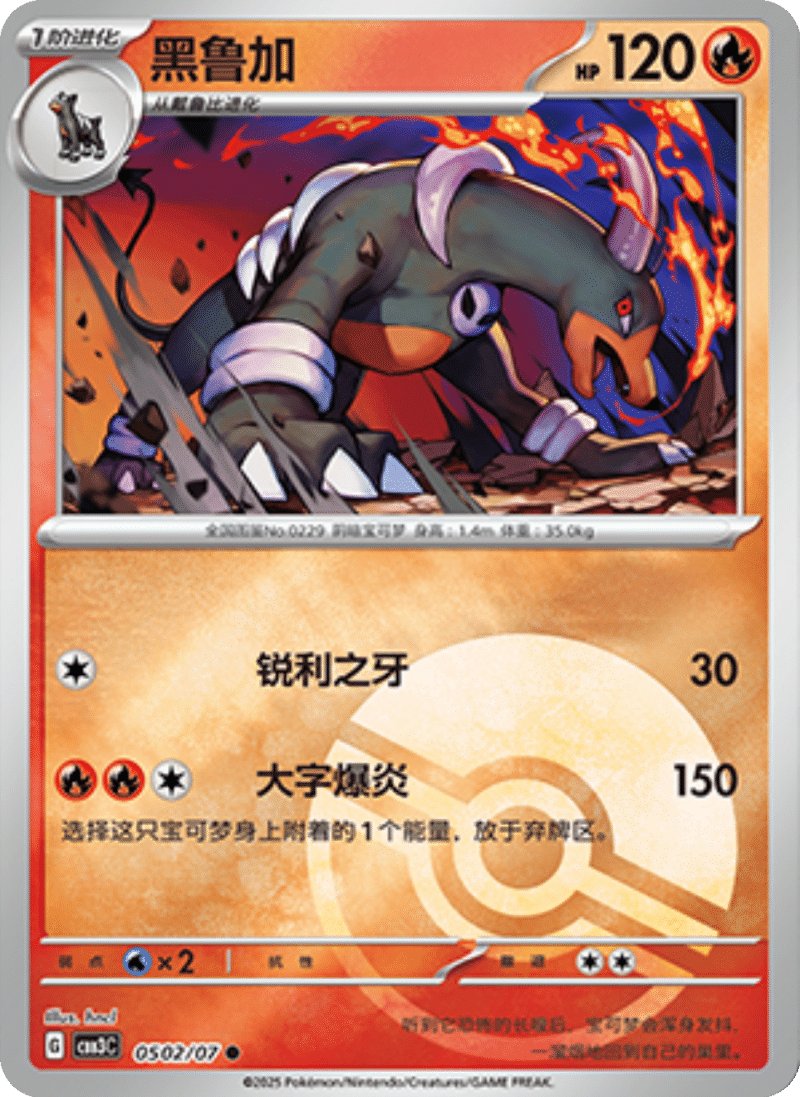 05 02/07 Houndoom黑鲁加 ●