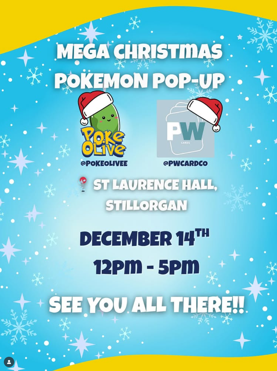 Mega Christmas Pokemon Pop Up