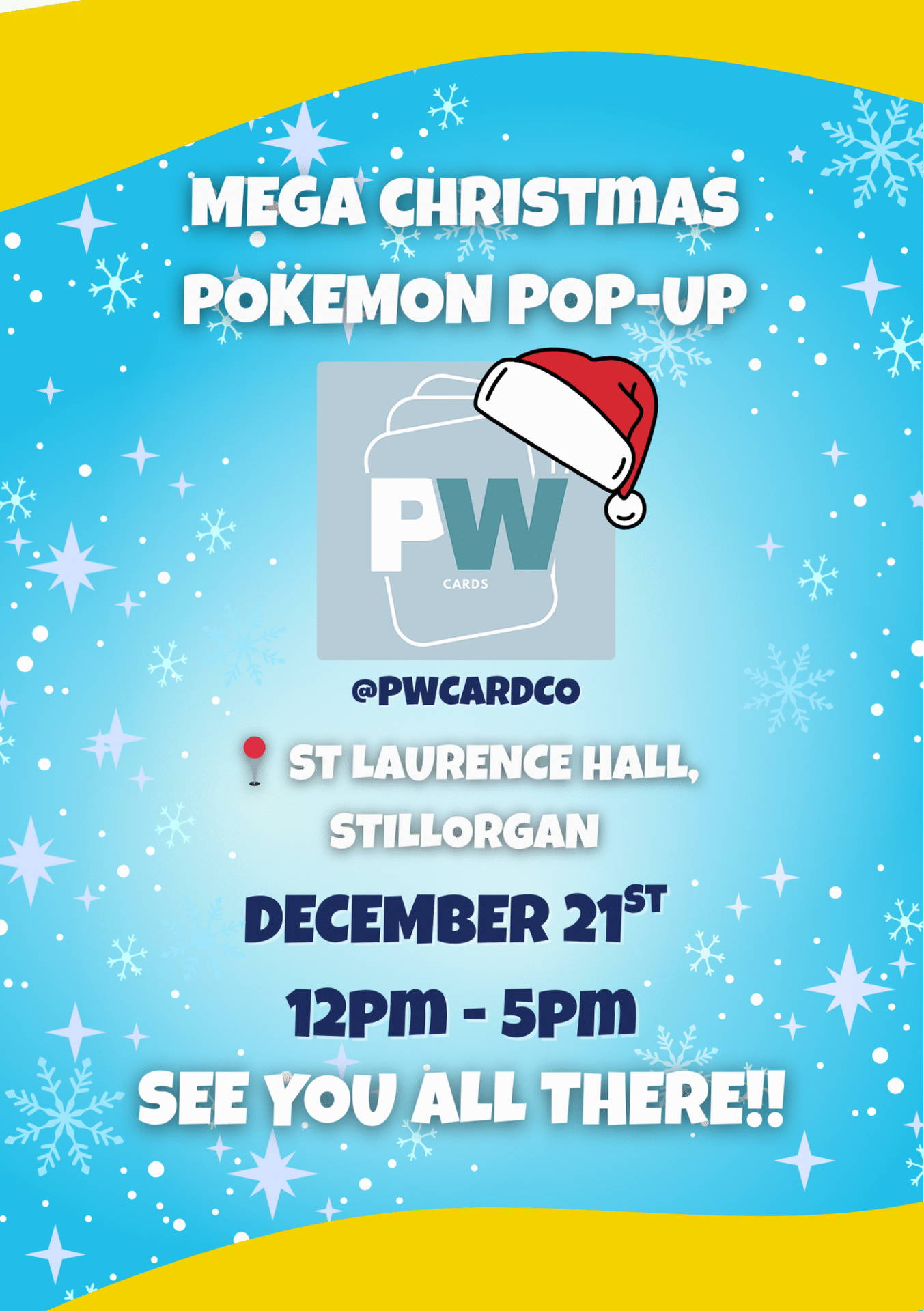 Mega Christmas Pokémon Pop-Up - 21st December