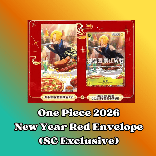 OP 2026 New Year Red Envelope – Sanji