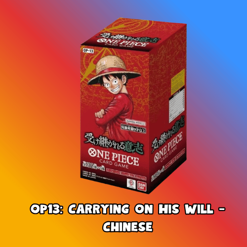 OP13 – Carrying On His Own Will – Chinese