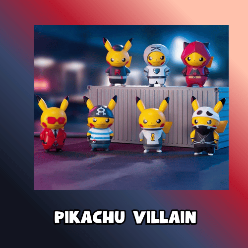 Pikachu Villain Costume Box