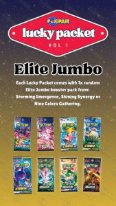 Elite Jumbo – PokiPair Lucky Packet – Simplified Chinese Pokemon Mystery Pack – Ireland