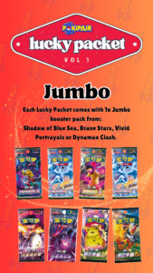 Jumbo – PokiPair Lucky Packet – Simplified Chinese Pokemon Mystery Pack – Ireland