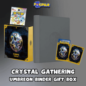 Crystal Gathering Umbreon Binder Gift Box 9.5c Terastal Gathering - Simplified Chinese Pokemon - Ireland - PokiPair Store