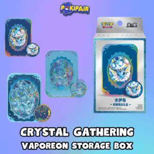 Crystal Gathering Vaporeon Storage Box 9.5C Terastal Gathering - Simplified Chinese Pokemon - Ireland - PokiPair Store