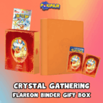 Crystal Gathering Flareon Binder Gift Box 9.5c Terastal Gathering - Simplified Chinese Pokemon - Ireland - PokiPair Store