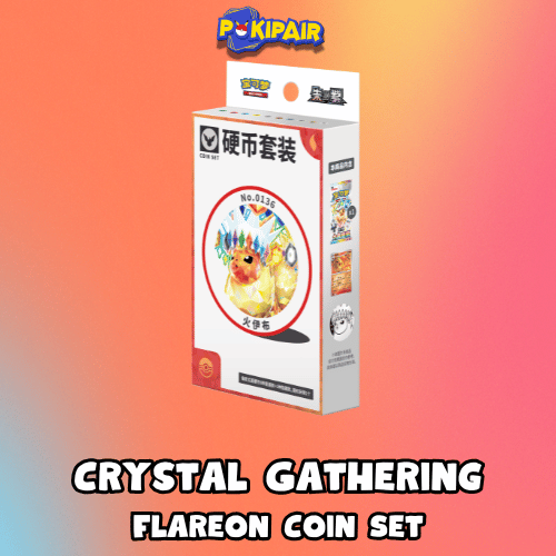 Crystal Gathering Flareon Coin Set