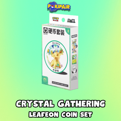 Crystal Gathering Leafeon Coin Set