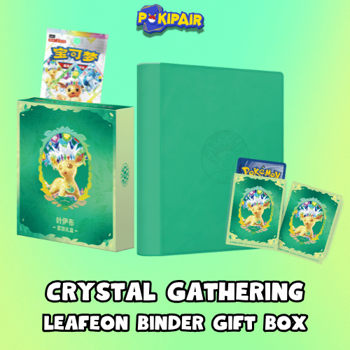 Crystal Gathering Leafeon Binder Box
