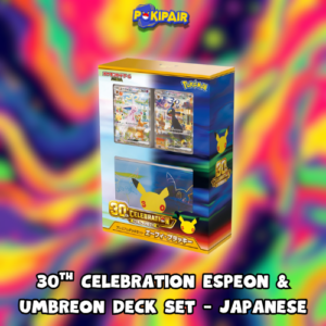 30th Celebration Umbreon & Espeon Deck Set Japanese Pokemon PokiPair